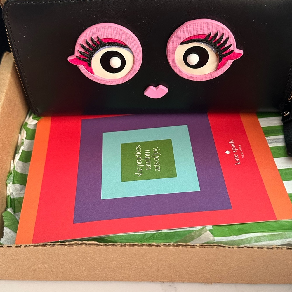NEW kate spade Imagination Monster Lacey wallet